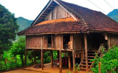 How to build a Thai stilt house in Pu Luong