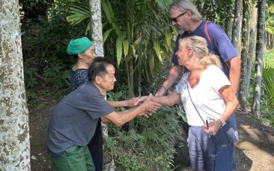 Half day trekking, talking, and visiting local people
